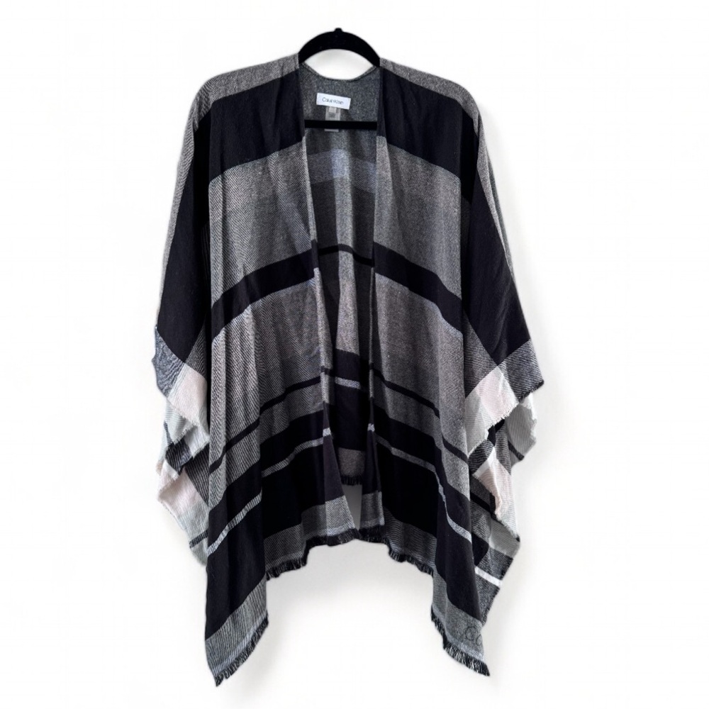 Calvin Klein Stripe Kimono Cardigan